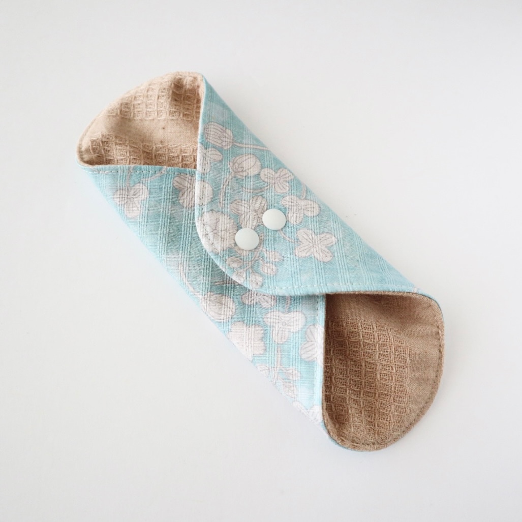 あたため布 [Ｍサイズ／クローバー／ミント]