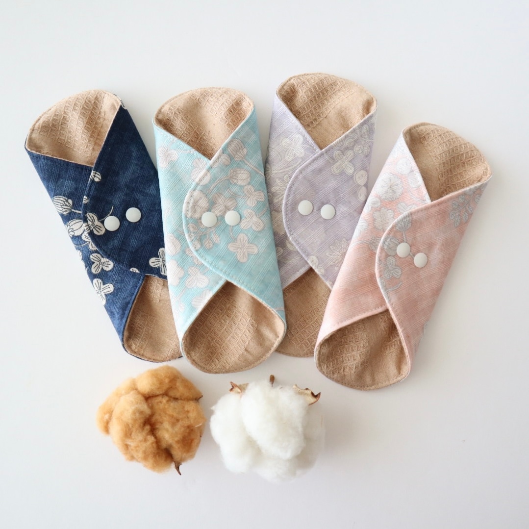 あたため布 [Ｍサイズ／クローバー／ミント]