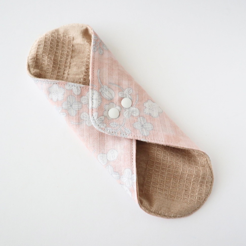 あたため布 [Ｌサイズ／クローバー／ピンク]