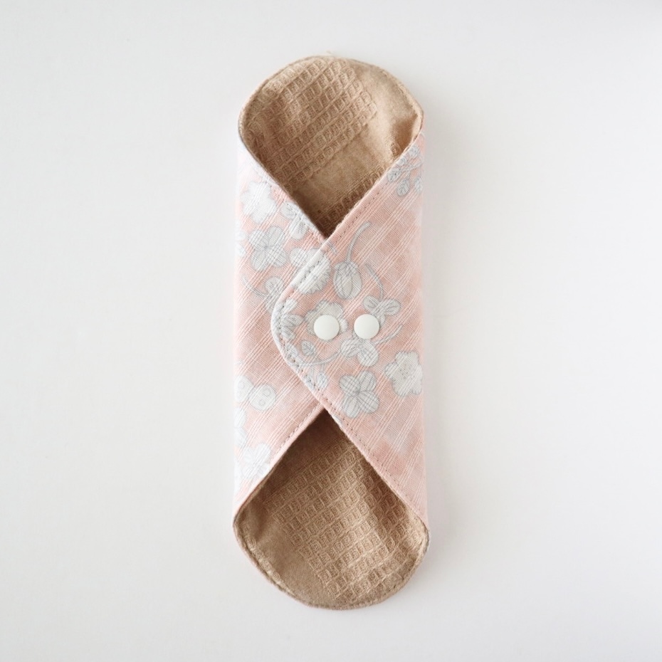 あたため布 [Ｌサイズ／クローバー／ピンク]