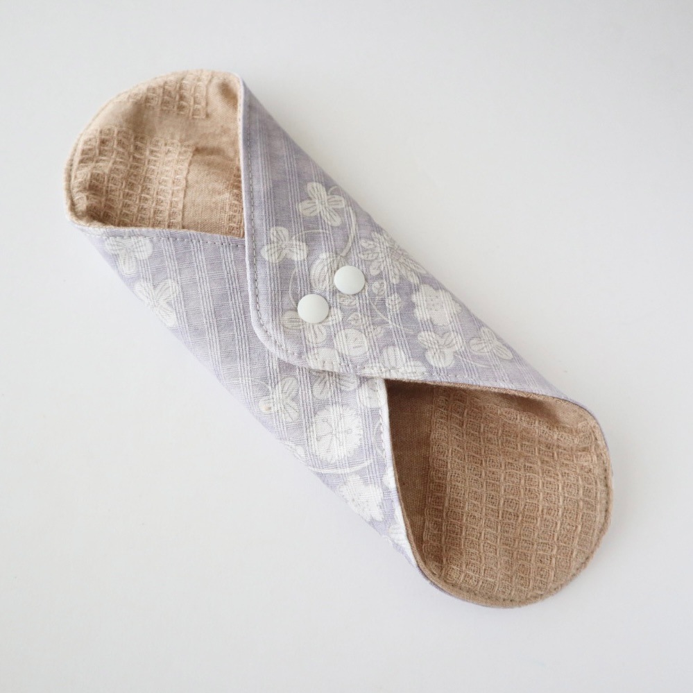 あたため布 [Ｌサイズ／クローバー／ラベンダー]