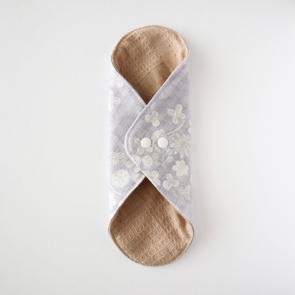 あたため布 [Ｌサイズ／クローバー／ラベンダー]