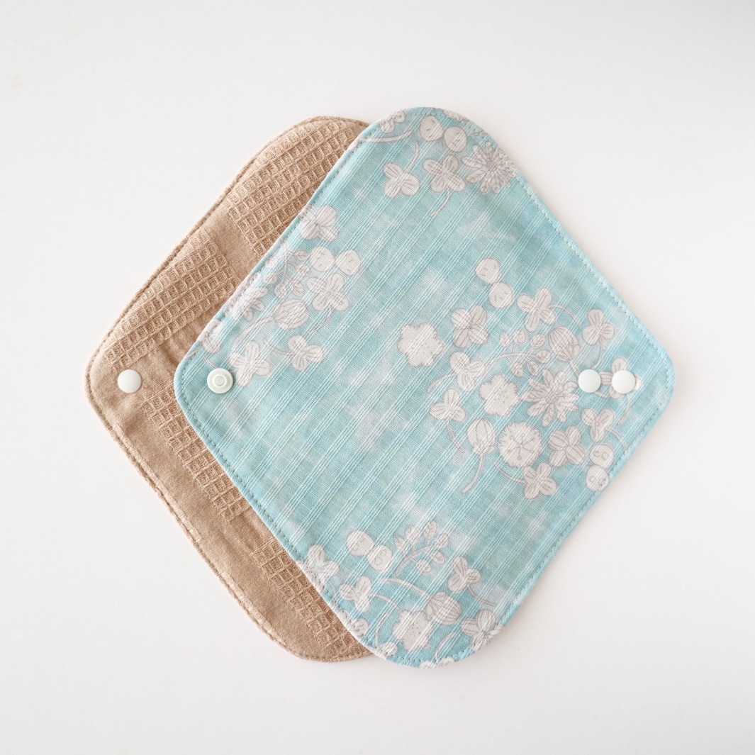 あたため布 [Ｌサイズ／クローバー／ミント]