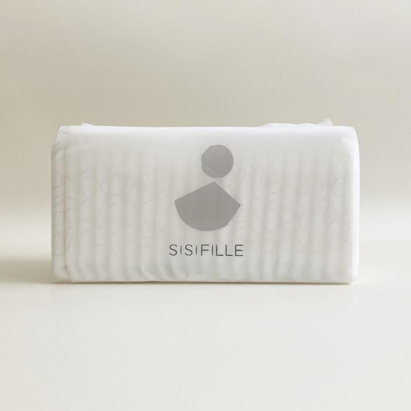 SISIFILLE 羽つき 使い捨てナプキン 多い日用23.5cm [20個入り×3セット]＋特に多い日用29cm [15個入り×3セット] [パノコトレーディング]