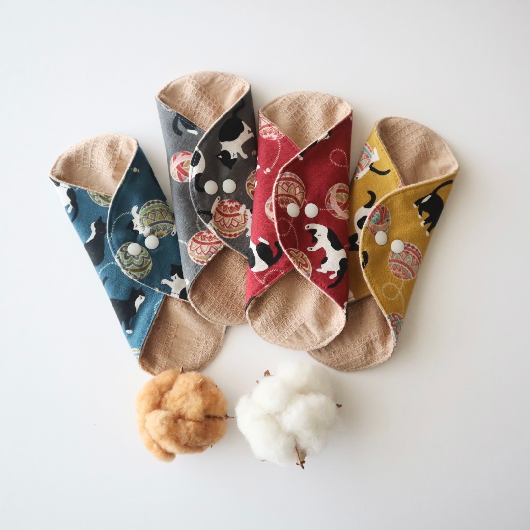 あたため布 [Mサイズ/猫/黄金]