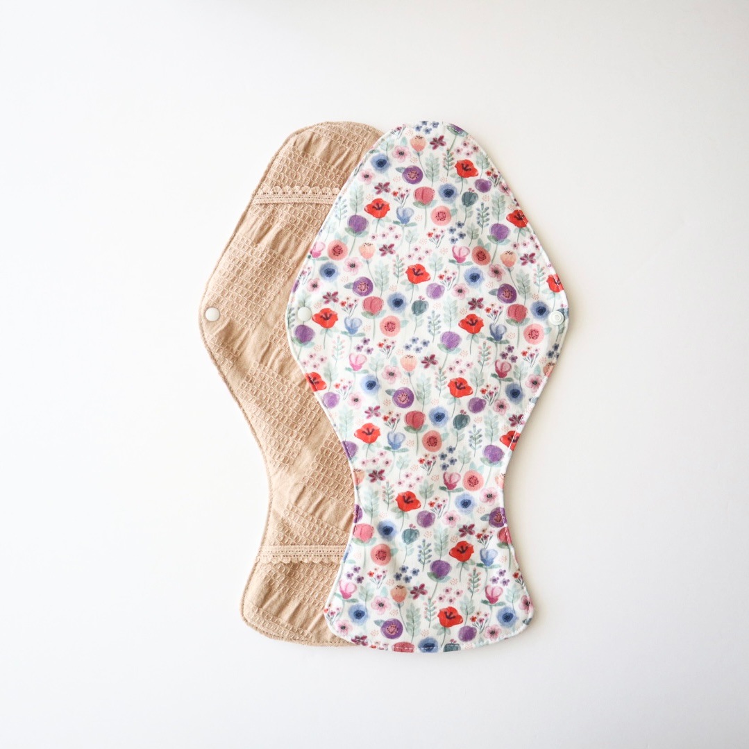 ホルダーロング／布ナプキンLL専用 [抗菌防臭加工生地使用／スプリングブーケ]