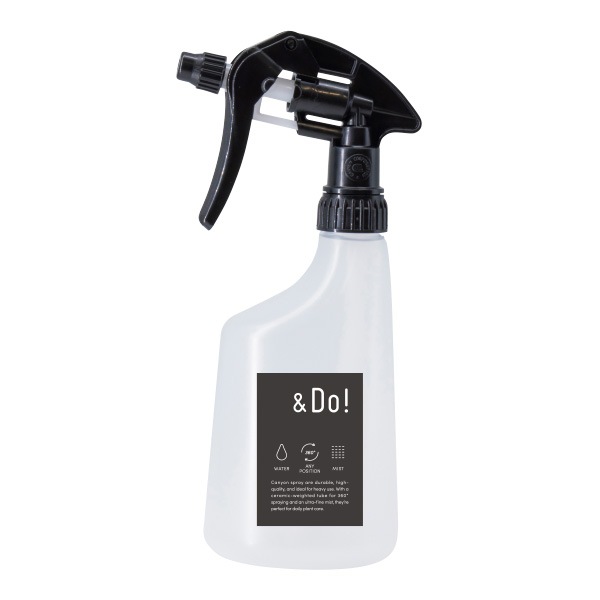 Canyonマルチスプレー500ml BK（ロット：8） | 水やりの道具,スプレー