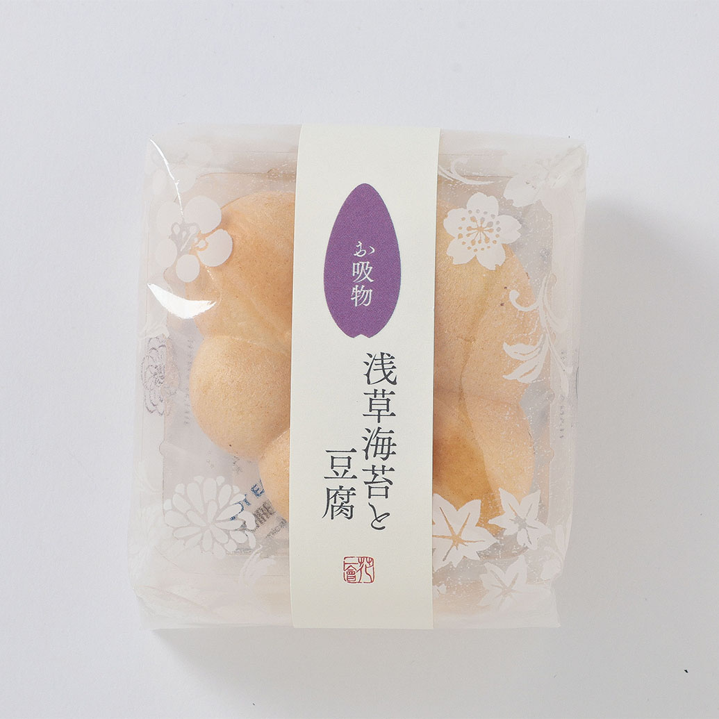 お吸物 ：浅草海苔と豆腐 | 花椀お吸い物 | 商品詳細 |【公式】麻布十