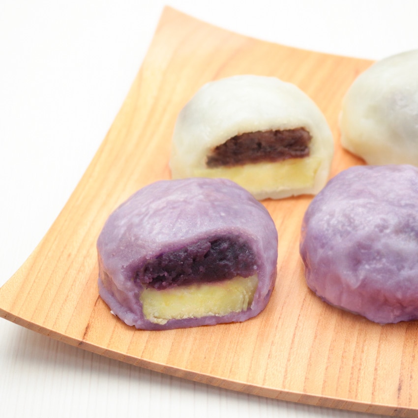 熊本いきなり団子 黒粒あん・紫芋あん　１０個詰合せ