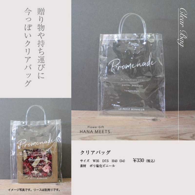 【MARYAM NASSIR ZADEH】　新品、未使用　フラワークリアバック MARYAM NASSIR ZADEH】 新品、未使用 フラワークリアバック