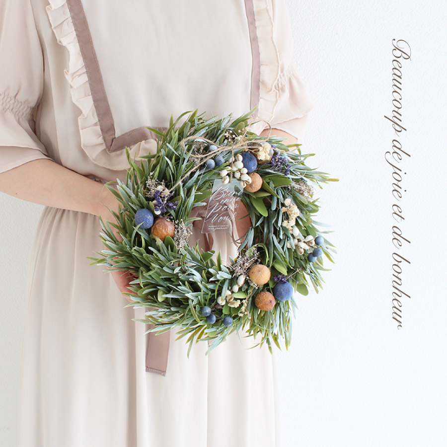 ドライリース KW-088 | 雑貨 | プリザーブドフラワーギフト通販｜HANA