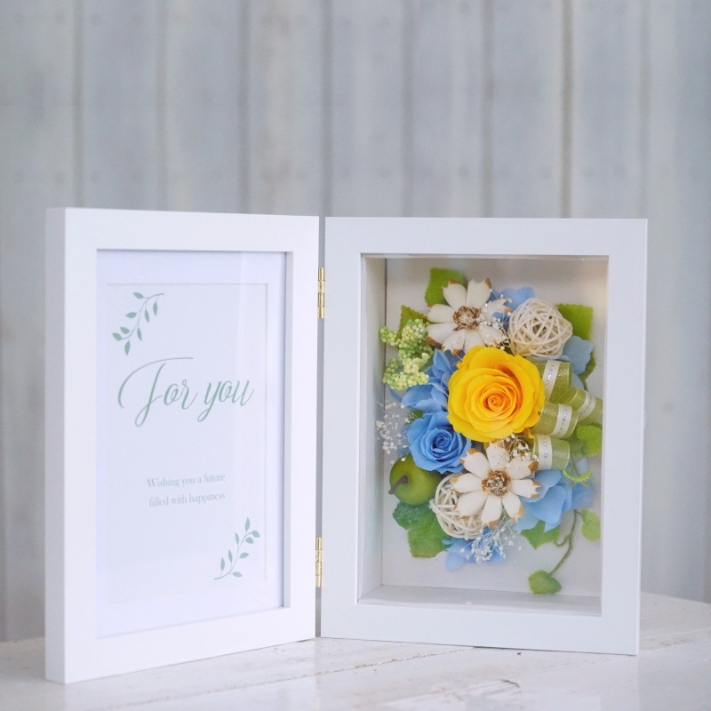 プリザーブドフラワー イエローマリン ※お届けに10日程度かかる場合がございます。|雑貨10-TA