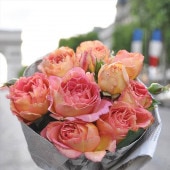 バラ苗 ポム タグ付き 正規品 大苗 ローズドゥメルスリー バラ新苗 ポム 4号 河本バラ園 河本麻記子さん ローズ・ドゥ