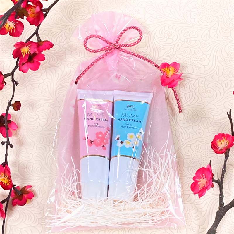 ギフト仕様 FFCハンドクリーム MUME 2本セット ver.梅|そ他04-PA