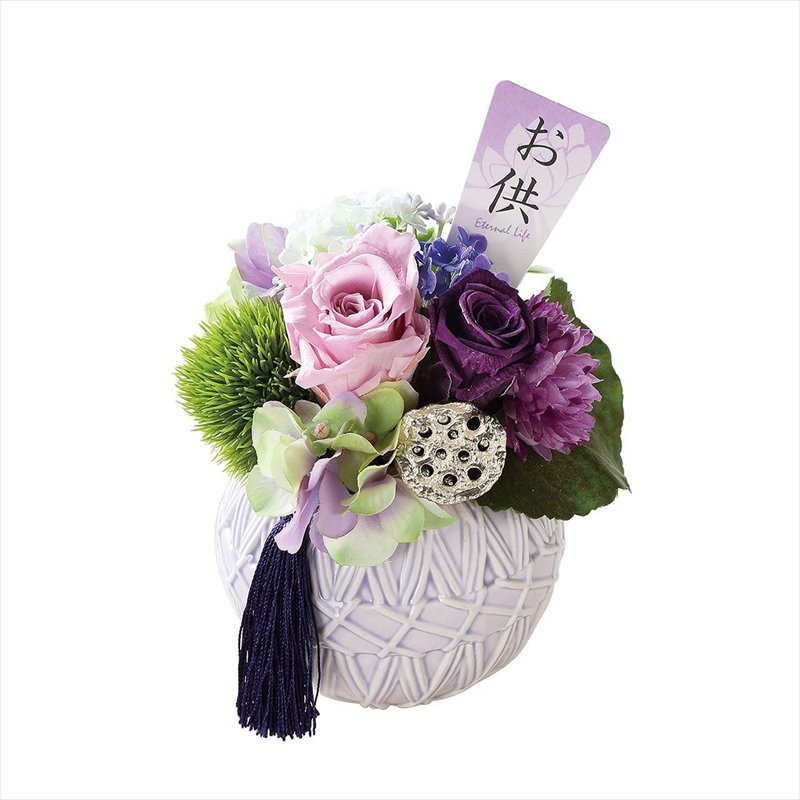 お悔やみのお花 はなまり プリザーブドフラワーお供え Pa インテリア 雑貨 プリザーブドフラワー 赤塚植物園オンライン 花の音