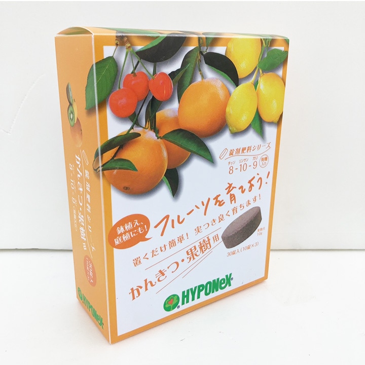 錠剤肥料シリーズ かんきつ・果樹用(HYPONeX)30錠入り|肥料04-PA
