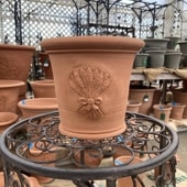テラコッタ鉢 ウィッチフォード Whichford Plain Flowerpot 1205xa