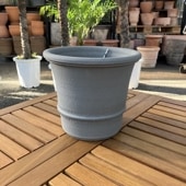 テラコッタ鉢 ウィッチフォード Whichford Cockleshell Pot Ash 130Gxa