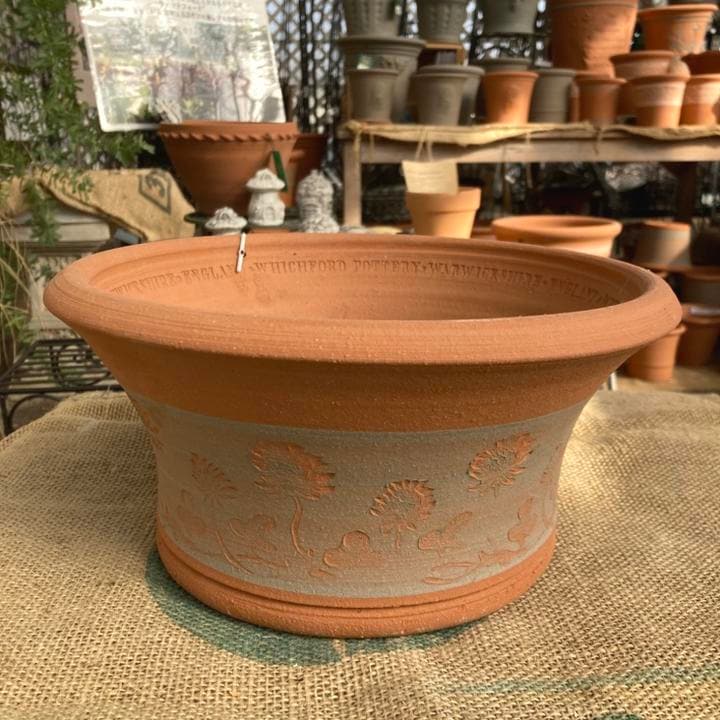 テラコッタ鉢 ウィッチフォード Whichford RHS White Clover 703