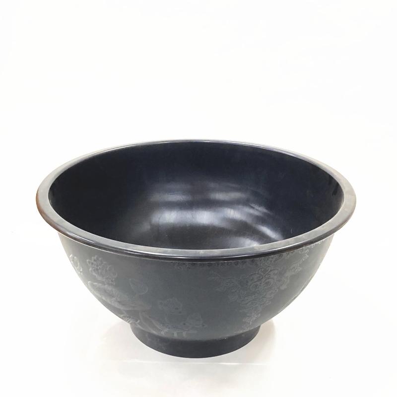 軽くて丈夫なスイレン鉢 直径60cmの特大サイズ（黒）2個セット メダカ