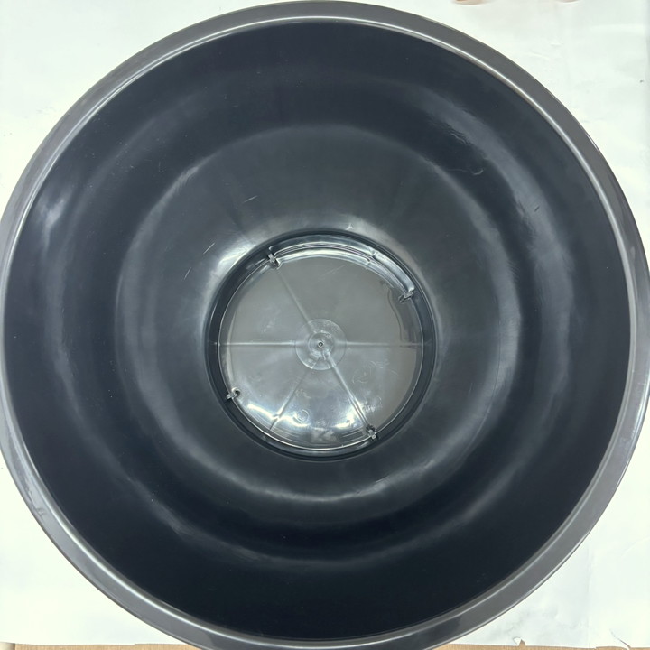 軽くて丈夫なスイレン鉢 直径60cmの特大サイズ（黒）2個セット メダカ