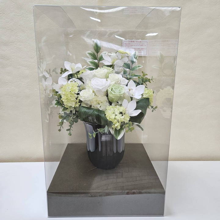 カリフラワーさま専用 お悔やみのお花 《つかさ》 プリザーブドフラワーお供え ｜雑貨04-PA