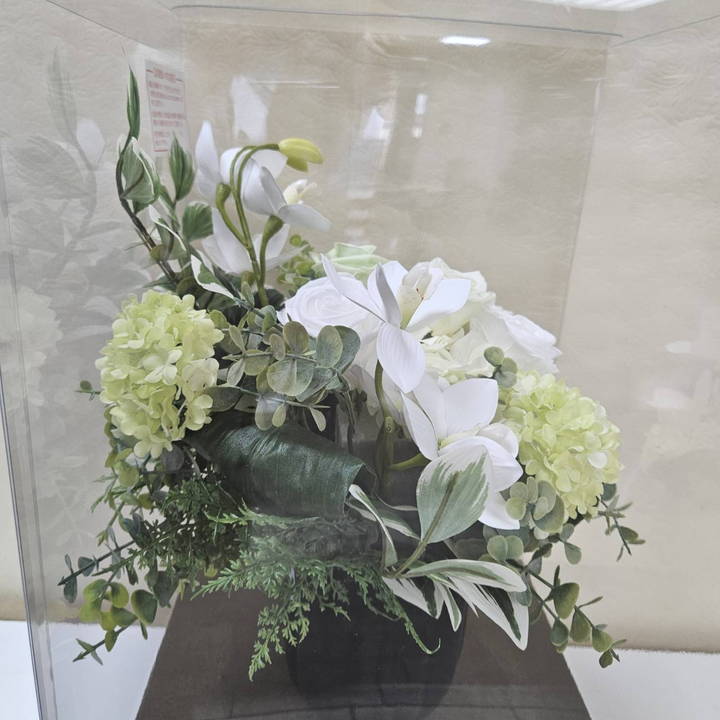 お悔やみのお花 《つかさ》 プリザーブドフラワーお供え ｜雑貨04-PA