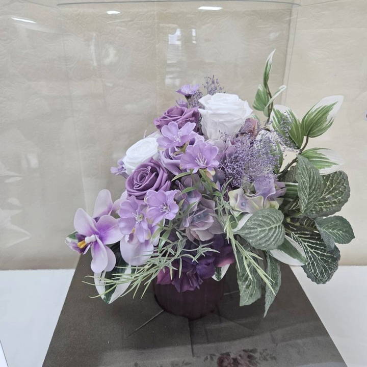 お悔やみのお花 《ひさき》 プリザーブドフラワーお供え |雑貨04-PA