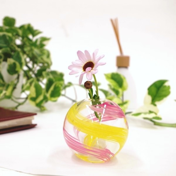 津軽びいどろ 彩手毬 桜風｜雑貨10-TU | インテリア・雑貨 | 赤塚