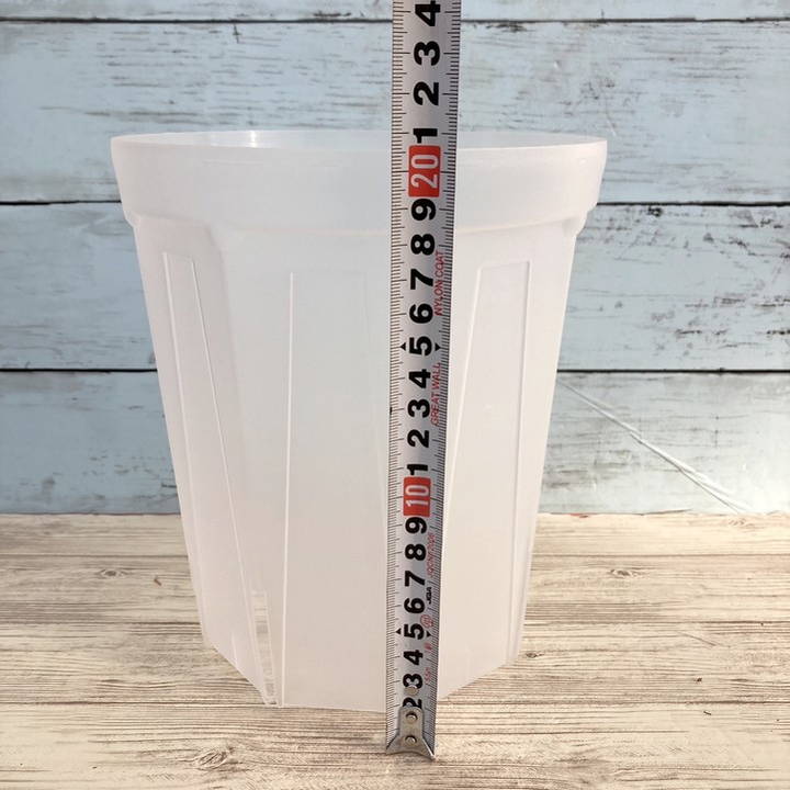 根詰まりしにくい！スリット鉢 6号ロング 4鉢セット ネガミエル