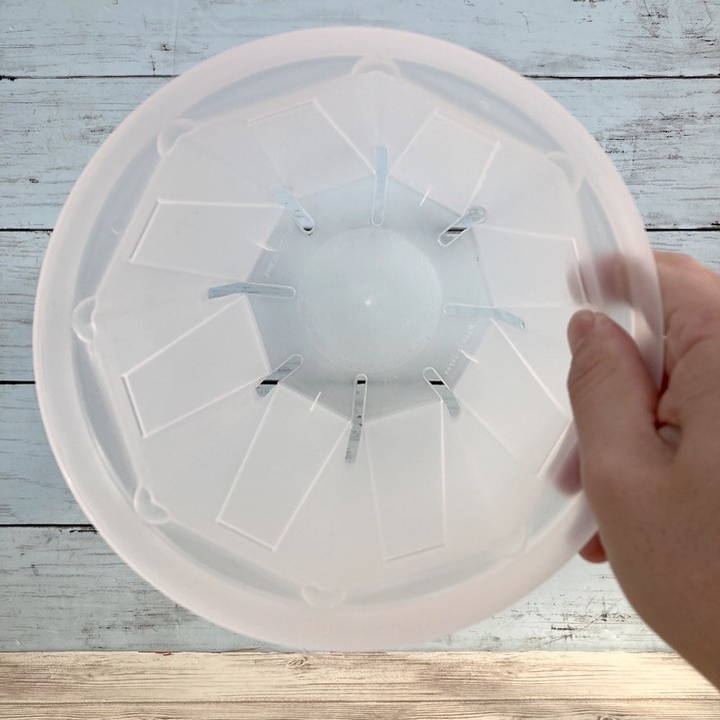 根詰まりしにくい！スリット鉢 6号ロング 4鉢セット ネガミエル