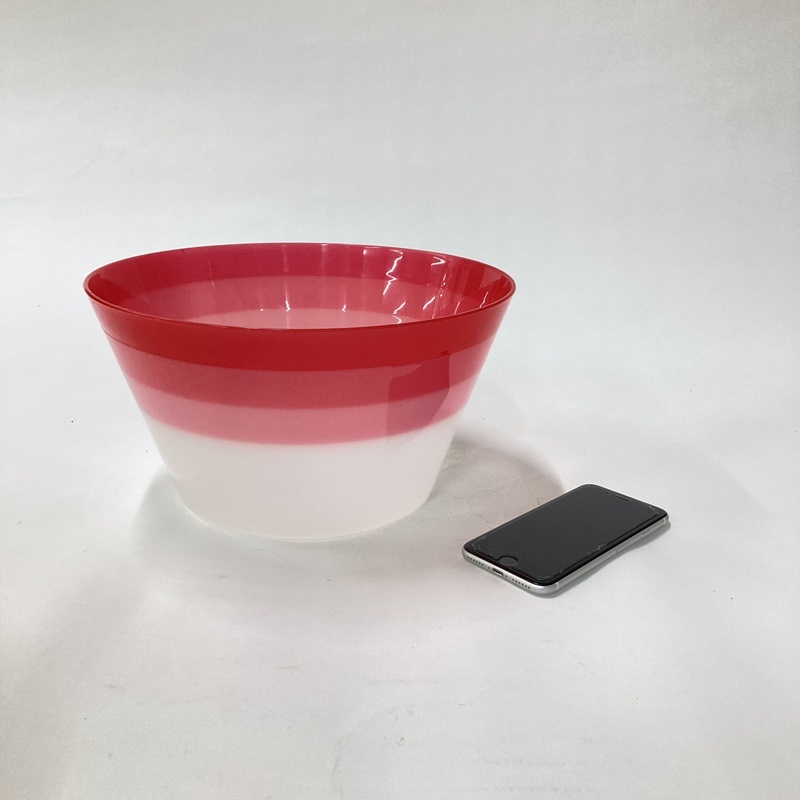 涼しげ！カラースイレン鉢（大）直径28cm 現在、レッドのみ｜資材02-TU