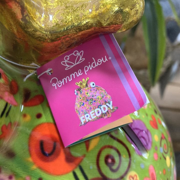 POMME PIDOU社 マネーバンク フロッグ L グリーン（OK1）｜雑貨04-PA