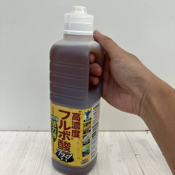 高濃度フルボ酸活力液 アタックT-1 800ml×2本セット｜肥料10-TU | 用土