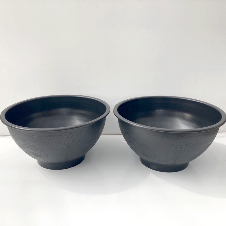 まとめ買い！】軽くて丈夫なスイレン鉢 直径60cmの特大サイズ（黒）6個