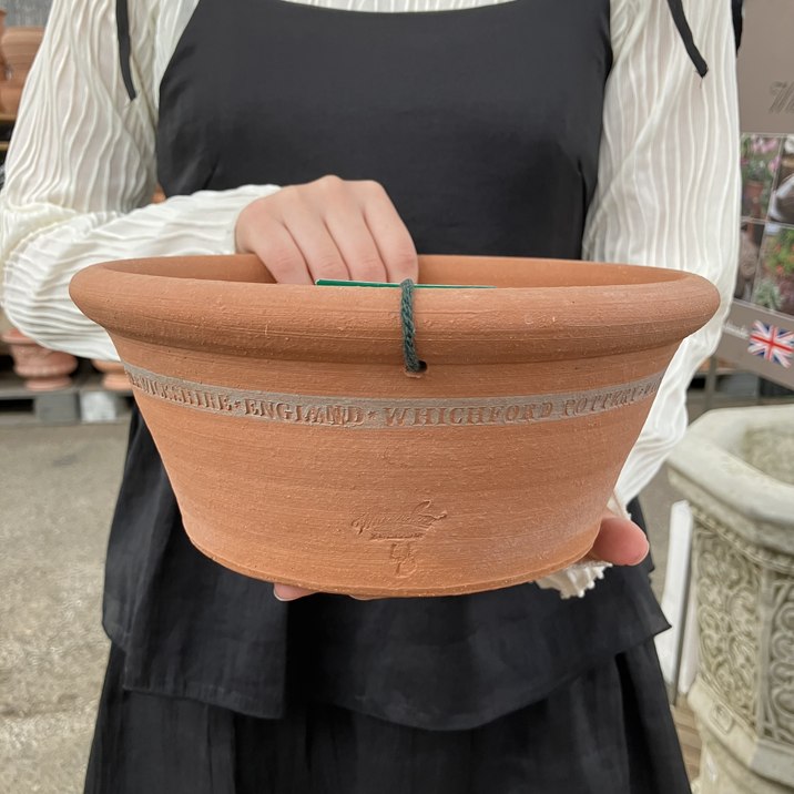 テラコッタ鉢 ウィッチフォード Whichford RHS Wisley Gardeners' Pan