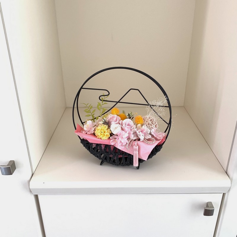 プリザーブドフラワー 春富士 ※お届けに10日程度かかる場合がございます。|雑貨10-TA