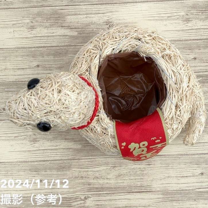 2025年の干支 巳（み・へび）モチーフ鉢カバー｜雑貨08-TU