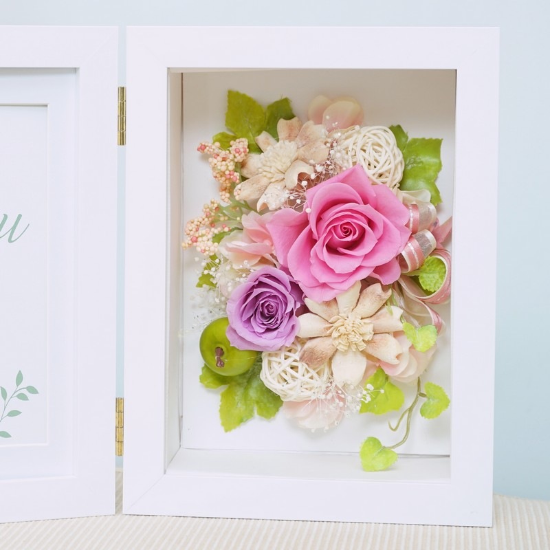 プリザーブドフラワー ピンクマリン ※お届けに10日程度かかる場合が