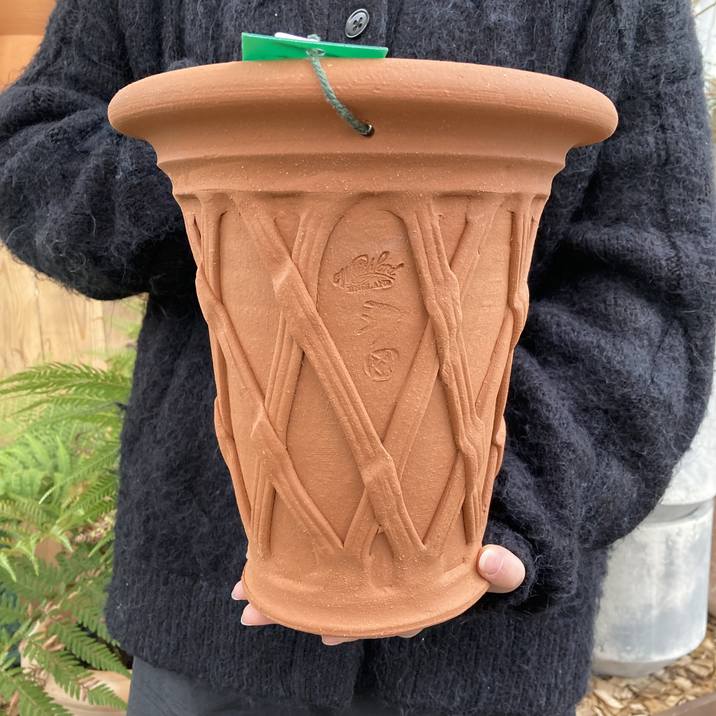 テラコッタ鉢 ウィッチフォード Whichford Basket Lily 1476（代引き