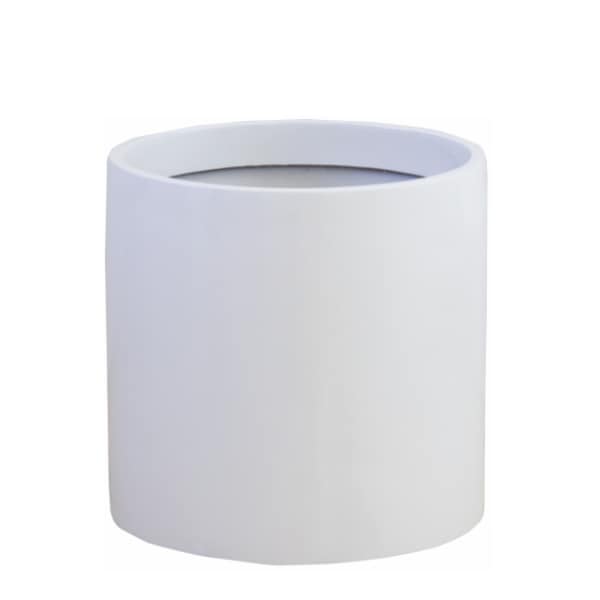 割れにくいFRP製大型プランター リングポット R-34（カラー：ホワイト