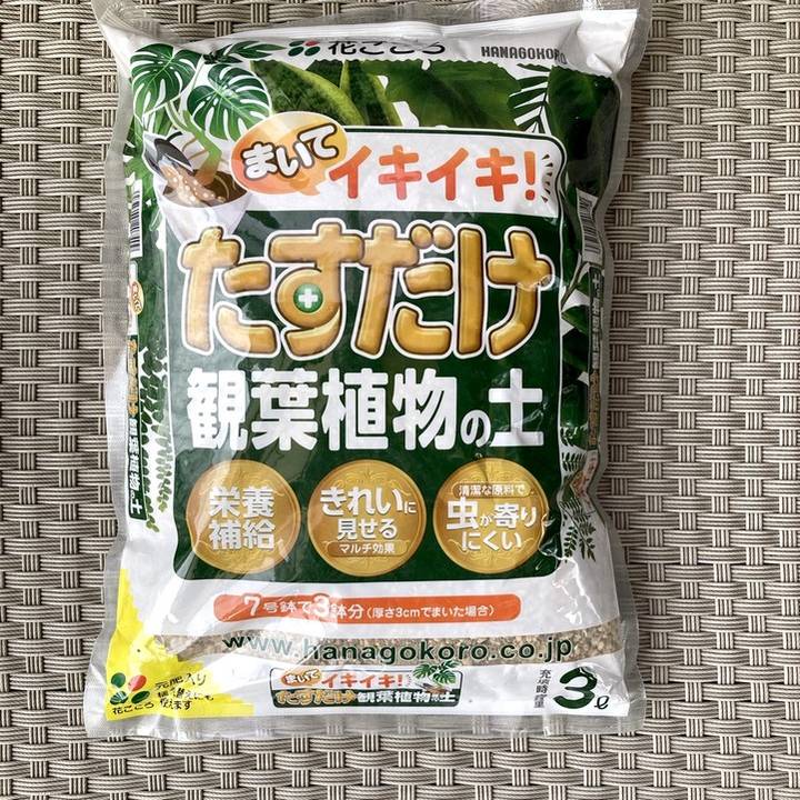 たすだけ観葉植物の土 3L 3袋セット（植物との同梱不可）｜用土04-TU
