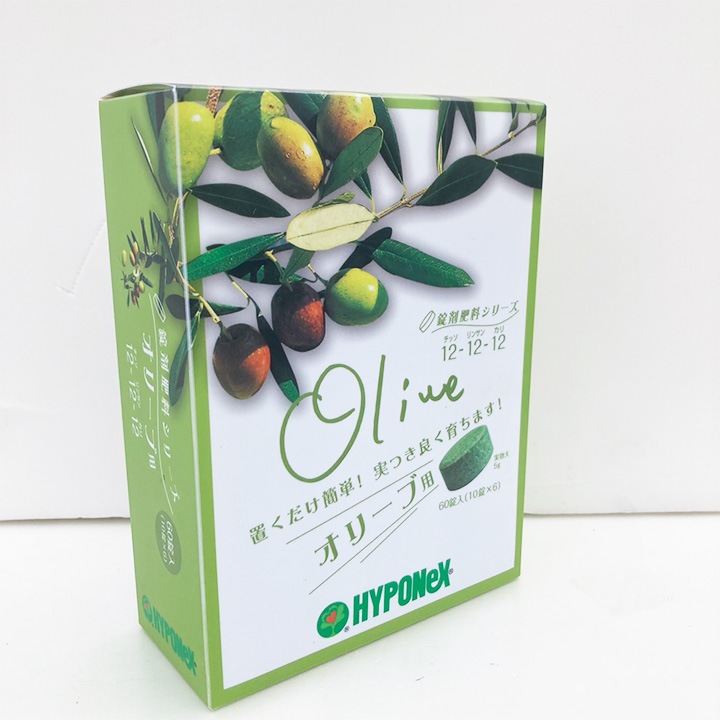オリーブ　プロフご覧下さいです 錠剤肥料シリーズ オリーブ用（HYPONeX）60錠入り｜肥料04-PA | 用土