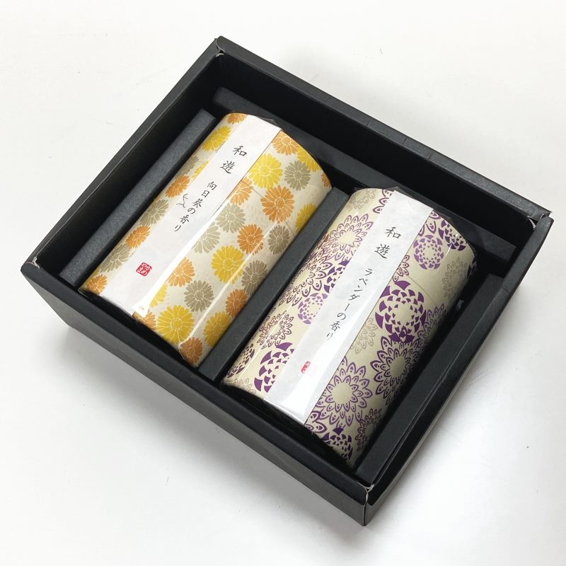 使いやすいミニ線香 和遊線香 2個セット 化粧箱入り｜雑貨04-PA