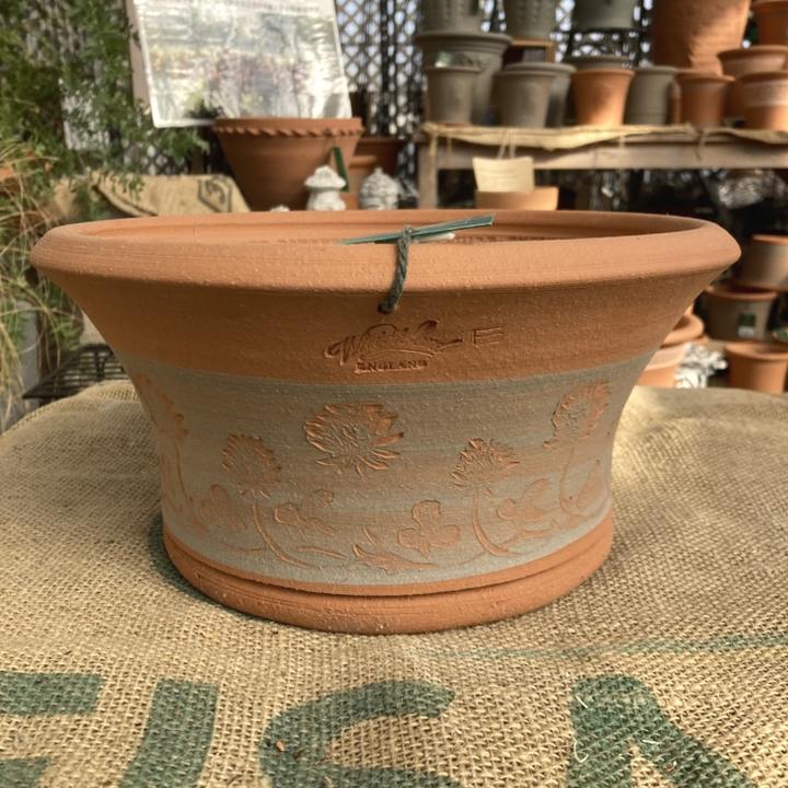 テラコッタ鉢 ウィッチフォード Whichford RHS White Clover 703