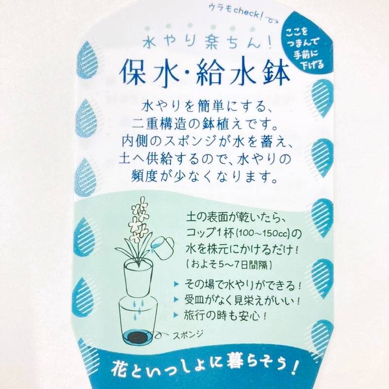 淑やかな高級感 底面給水にはコレ 水やり楽ちん 保水 給水鉢 ガーデンツール 資材 鉢 プランター 赤塚植物園オンライン 花の音
