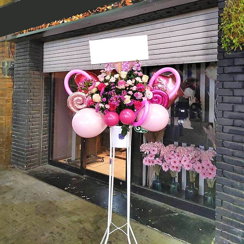 商品サムネイル: バルーンスタンド花 1段　23000円