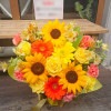 【夏限定！8/31まで】季節限定　ひまわり入り　アレンジメント花　10000円