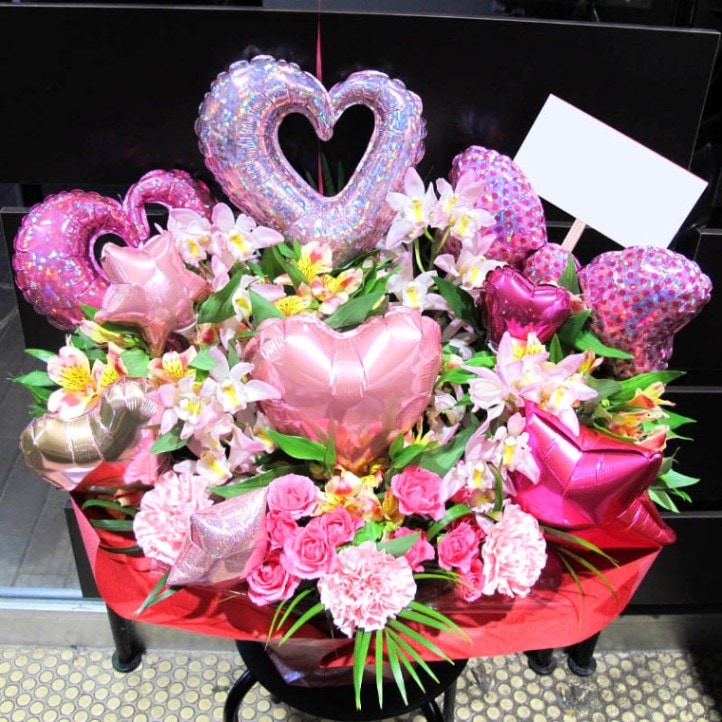 バルーンアレンジメント花 18000円 | 誕生日祝い（お店） | 【花助】祝