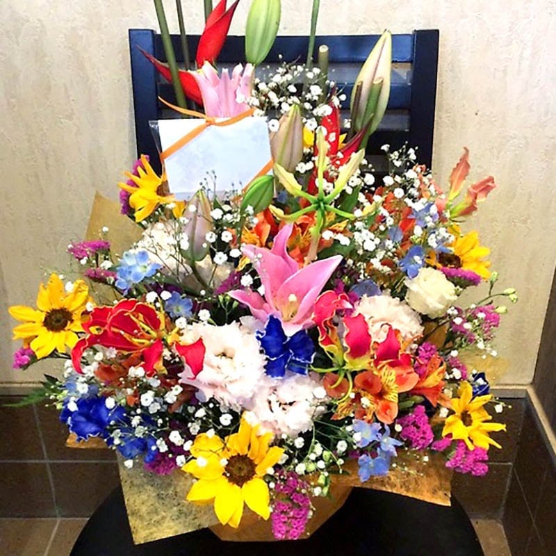 お祝いアレンジメント花 25000円 | すべての商品 | 【花助】祝花・厳選